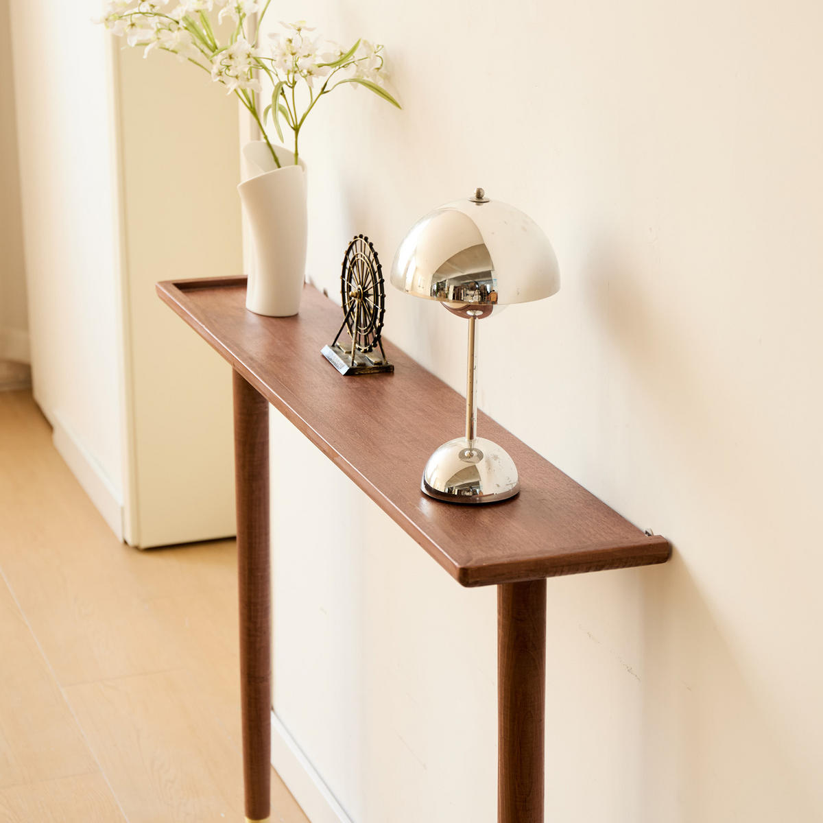 KONSOLENTISCH Rechteckig Braun 110 x 28 x 78 cm - Braun, Holz (20/110/78.5cm) - Nordlys