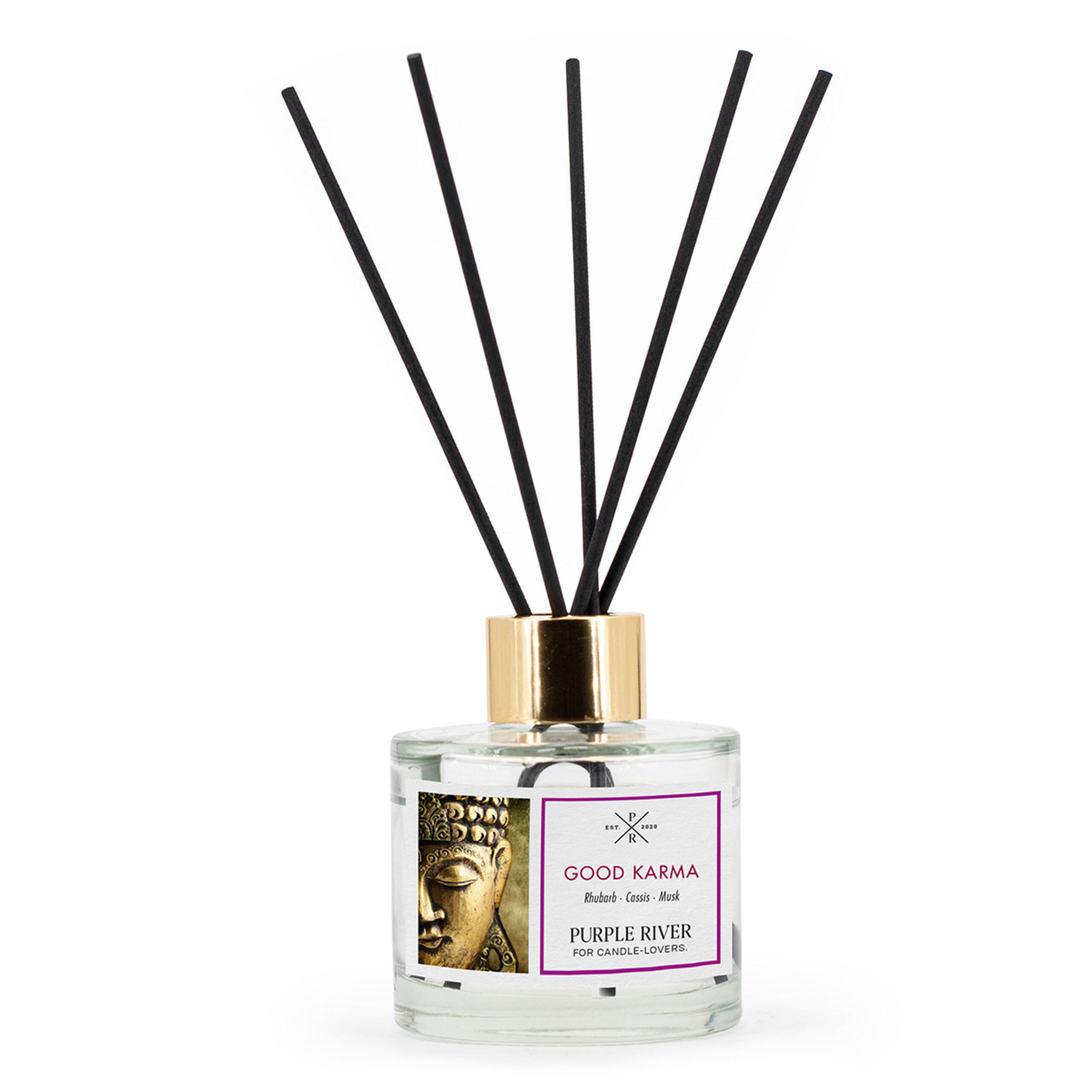 DIFUZOR Alb sticlă 100 ml Good Karma