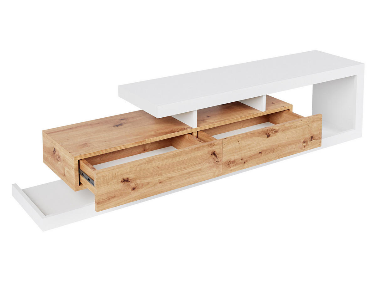 TV-LOWBOARD Tuskana - Naturfarben, Holzwerkstoff (198/45/40cm) - MIRJAN24