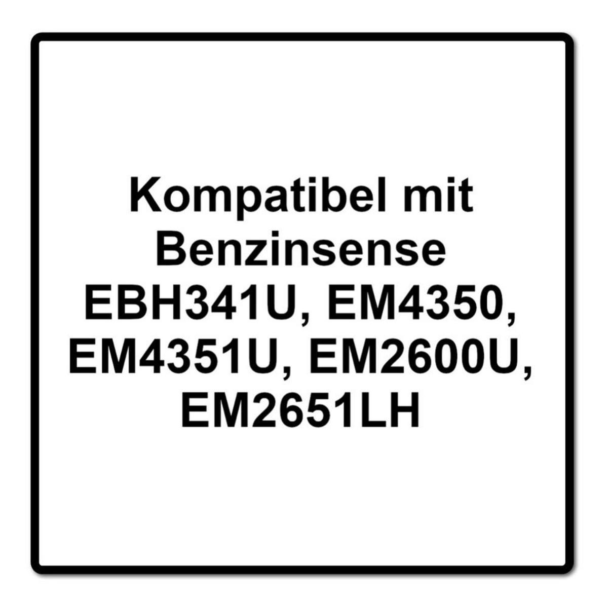 MAKITA 2-Fadenkopf Tap&Go Ø 130 mm 2,4 mm ( 191D93-3 ) für Benzinsense EBH341U, EM4350, EM4351U, EM2651LH - Multicolor, Kunststoff (13.4/7.7/14cm) - Makita