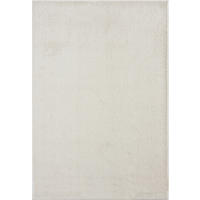 HOCHFLORTEPPICH Uni BORMIDA Polypropylen Creme 160 x 230 cm - Beige, Textil (160/230cm) - KADIMA DESIGN