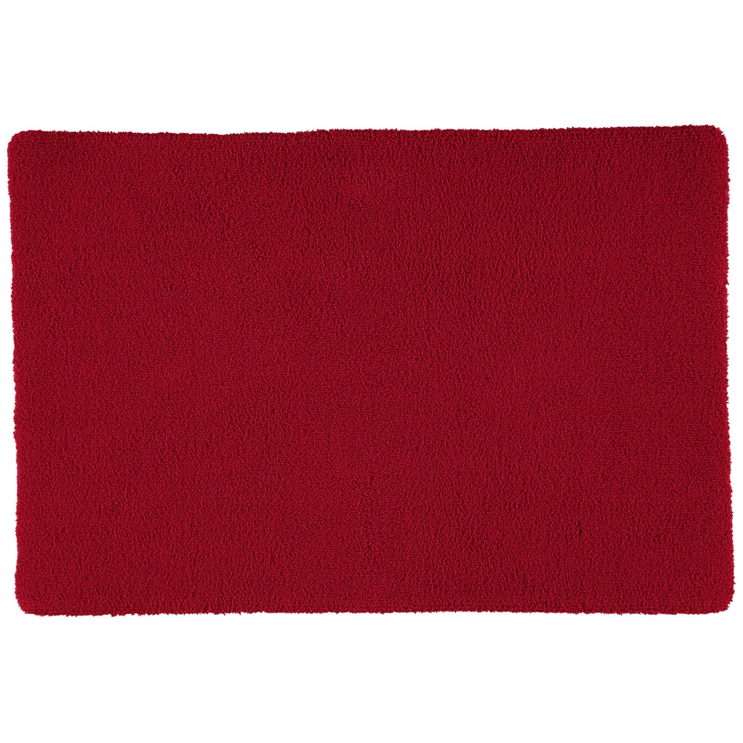 BADTEPPICHE SQUARE CARDINAL - 349 - Rot, Textil (60/90cm) - Rhomtuft