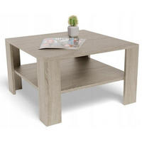 COUCHTISCH NIEDRIG EX3 Sonoma Eiche 68/68/41 cm - Sonoma Eiche, Holzwerkstoff (68/68/41cm) - Matkam Möbel