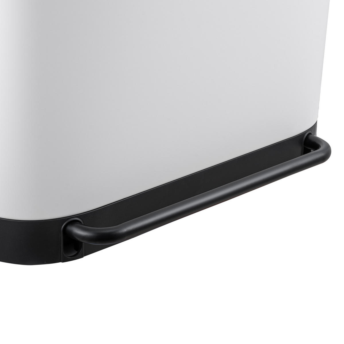 MÜLLEIMER MLT2X30 - Weiß, Metall (57.5/68.5/37.5cm) - SVITA
