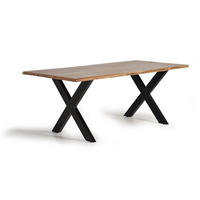 ESSTISCH aus Akazienholz - Braun, Holz (240/100/78cm) - Giner y Colomer