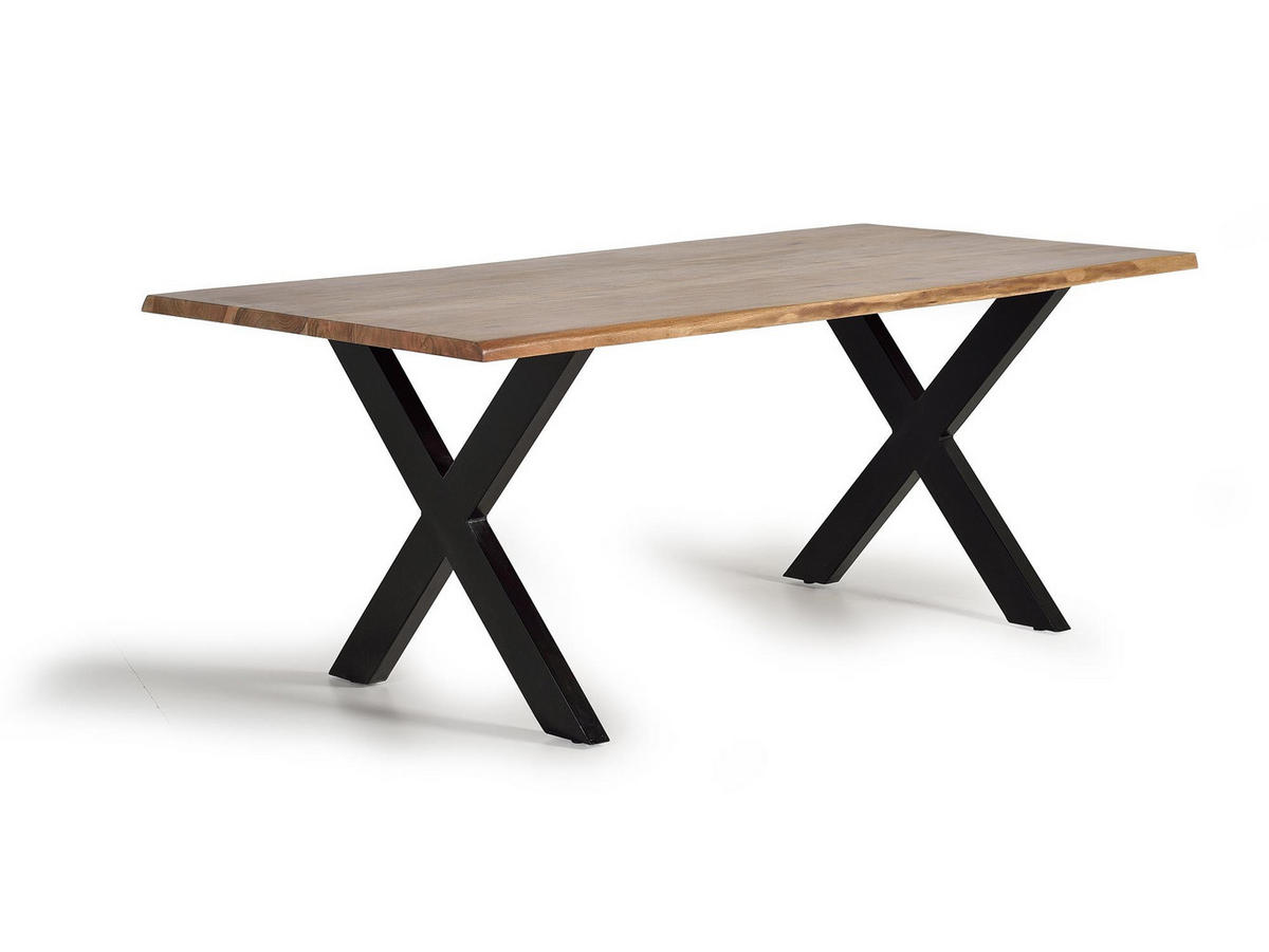 ESSTISCH aus Akazienholz - Braun, Holz (240/100/78cm) - Giner y Colomer