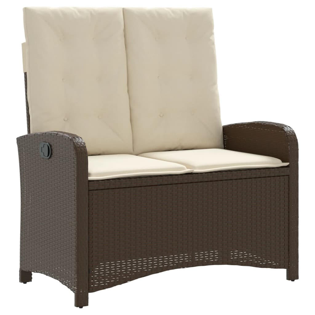 furnicato Gartenbank Braun 105x93x59 cm