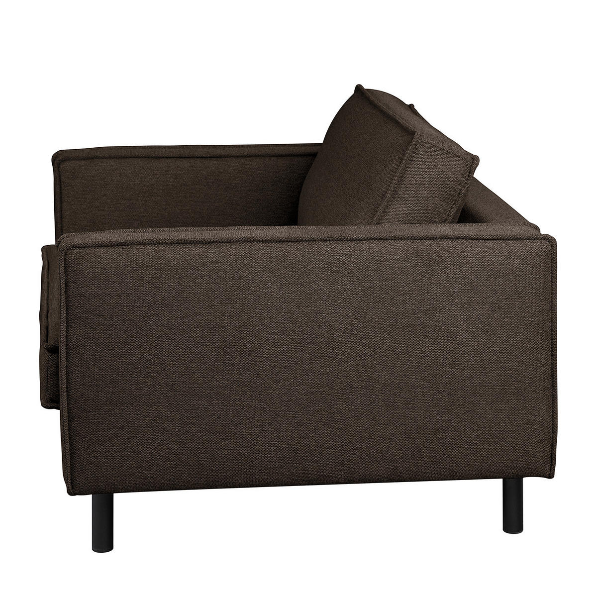 XL SESSEL - Graubraun/Schwarz, Wellpappe/Textil (117/81/96cm) - home24