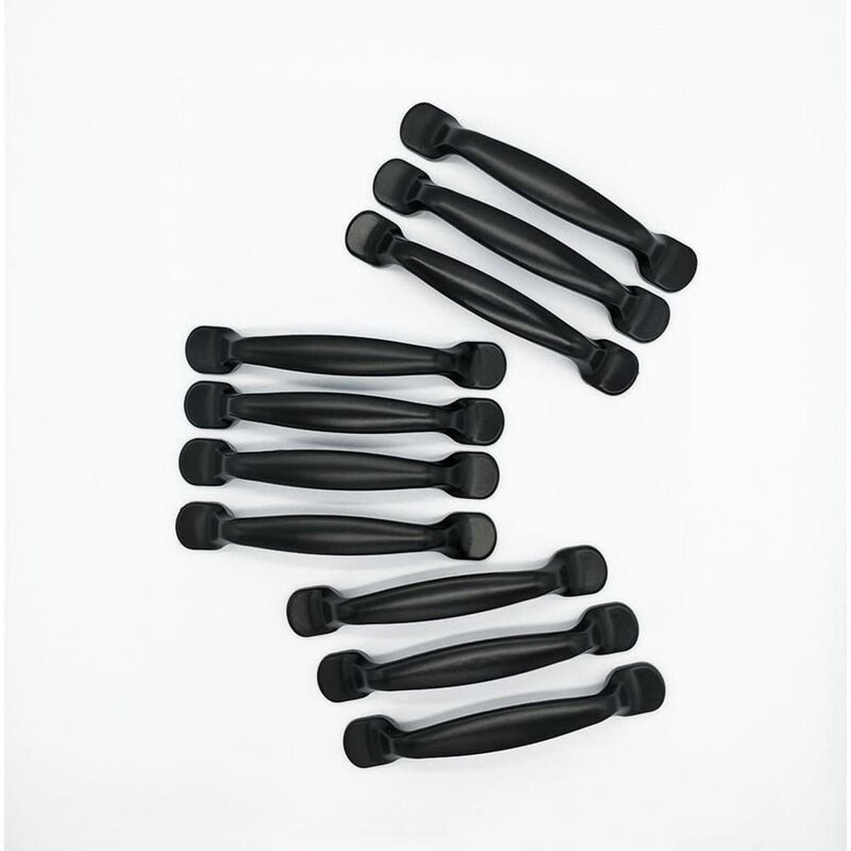 MÖBELGRIFF 20er-Set 96 mm - Schwarz, Metall (1.5/2/2.5cm)