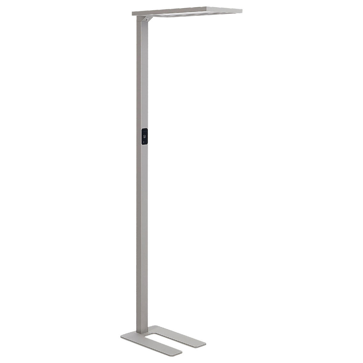 STEHLAMPE Orion 30/61/196 cm - Silberfarben, Metall (30/61/196cm) - Beliani
