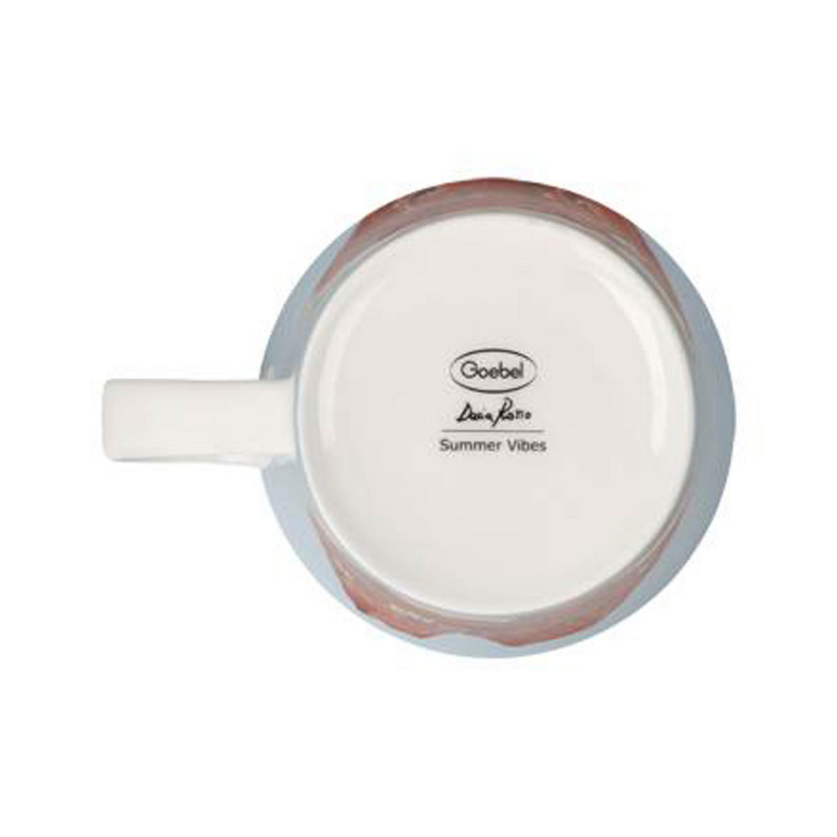 TEETASSE Daria Rosso - Summer Vibes, Fine Bone China - Multicolor, Keramik (0.35L) - Goebel