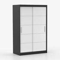 SKŘÍŇ s otočnými dveřmi Neomi 06 120 cm 120/200/61 cm, 2dveřová, bílý - bílá, kompozitní dřevo (120/200/61cm) - imoebel24
