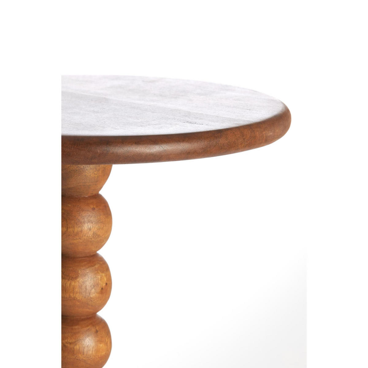 BEISTELLTISCH Veglio Braun 35/35/54 cm - Braun, Holz (35/35/54cm) - Light & Living