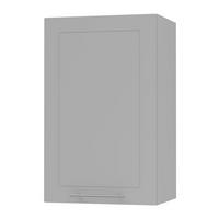 KÜCHENHÄNGESCHRANK Kvantum W2/45 Weiß Matt / Grau Matt 45 / 32,5 / 72cm - Grau, Holz/Holzwerkstoff (45/72/32.5cm) - Feldmann-Wohnen