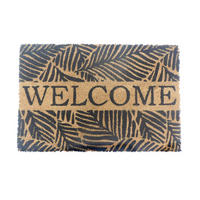 FUSSMATTE - Multicolor, Kunststoff/Textil (60/40cm) - Relaxdays