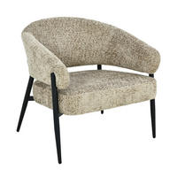 SESSEL Dilan Grau 72.5 /73/75 cm - Grau, Textil (73/75/72.5cm) - Livingfurn