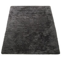 HOCHFLORTEPPICH 80/150 cm Silky 591 - Anthrazit, Textil (80/150cm) - Paco Home
