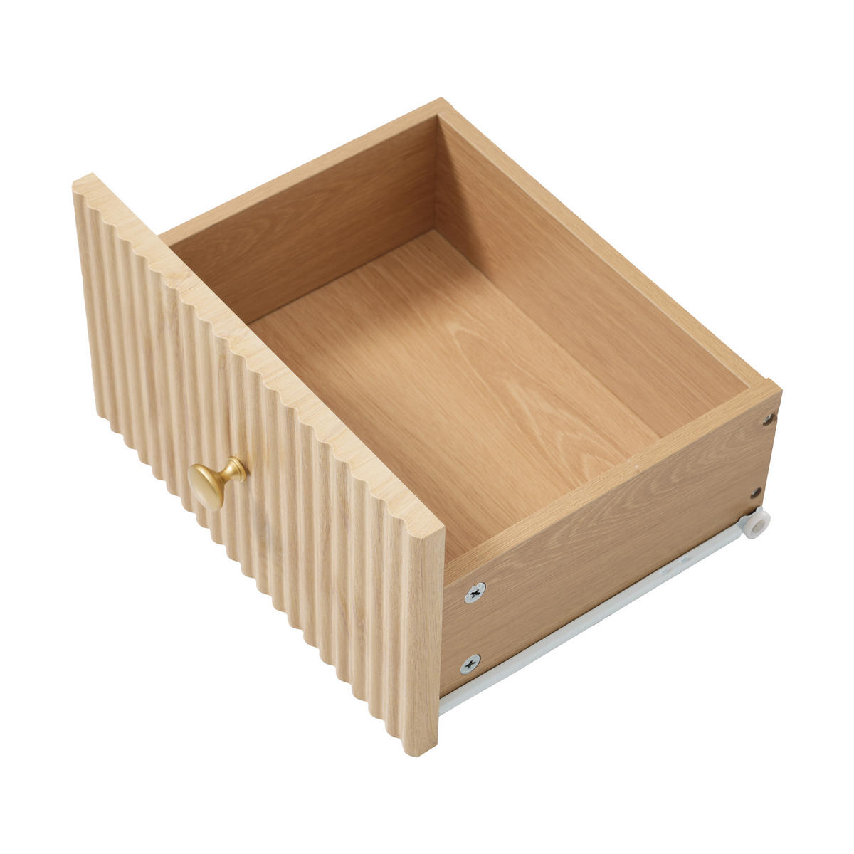 HOCHSCHRANK in Naturfarbe Badezimmerschrank mit Schubladen und Regalböden für Badezimmer, B40/T30/H172 cm - Naturfarben, Holzwerkstoff (40/172/30cm) - STILVORA