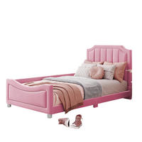ČALÚNENÁ posteľ 90/200 cm, ružová, flanelová, rozkladacia pohovka, multifunkčná - pink, drevo (90/200cm) - SHOPENTRA