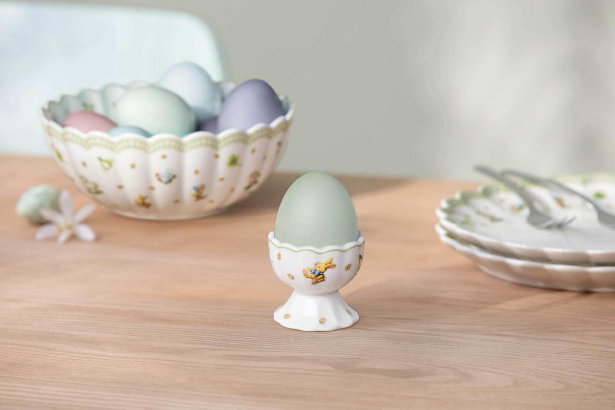 EIERBECHER Easter Delight grün ø 4,8 cm 6er Set - Grün, Keramik (4.8/4.5/4.8cm) - Villeroy & Boch