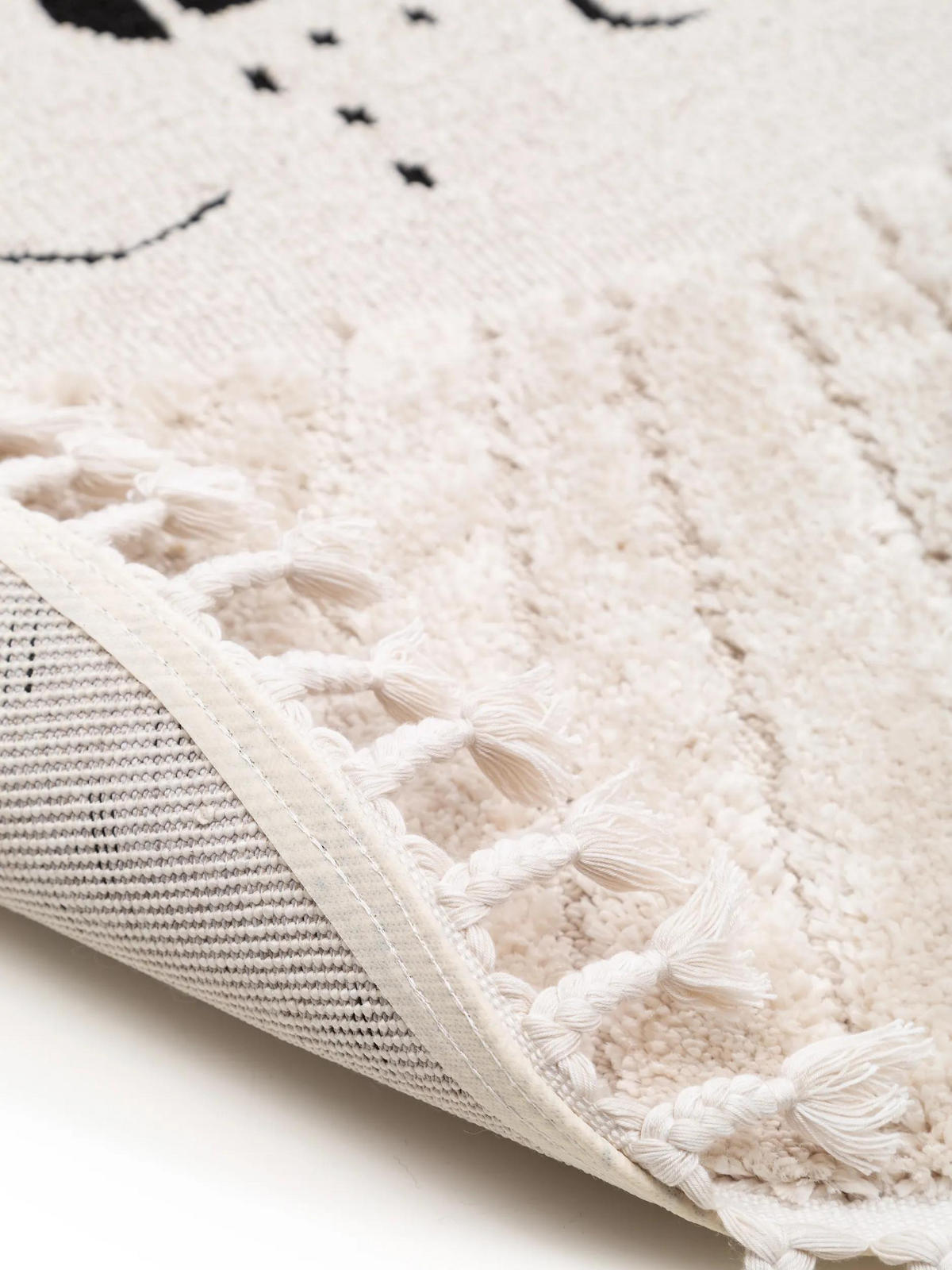 OTROŠKA preproga Momo kremne barve ø 120 cm - krem, tekstil/naravni materiali (120/120cm) - Lytte