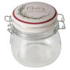 GLASBEHÄLTER Charlene 450 ml - Transparent, Glas (10/11.5/13cm) - Boltze Home