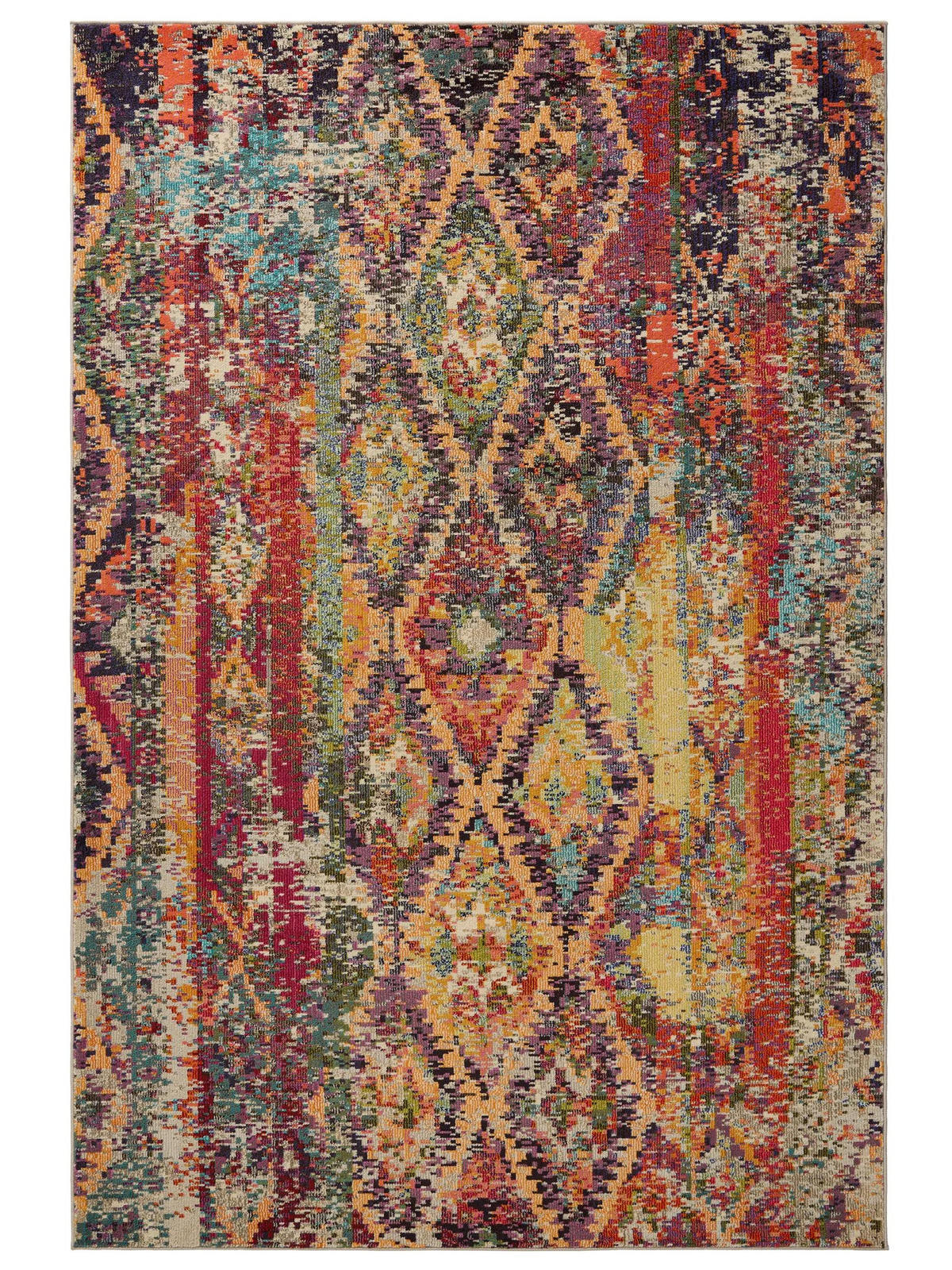 TEPPICH Casa Multicolor 80x150 cm - Multicolor, Textil (80/150cm) - benuta Nest