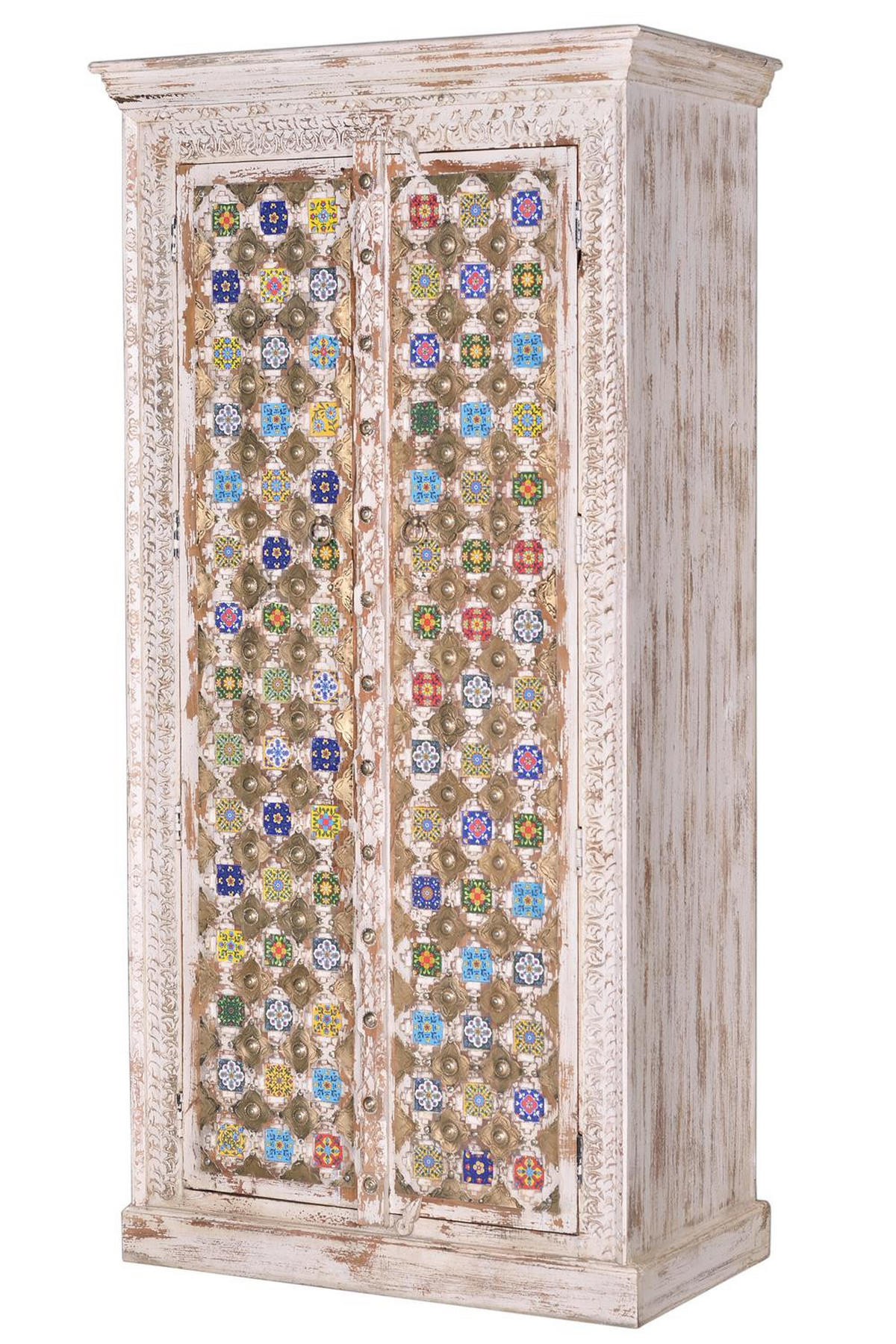 HIGHBOARD aus Mangoholz - Perlmutt, Holz (50/180/90cm) - Giner y Colomer