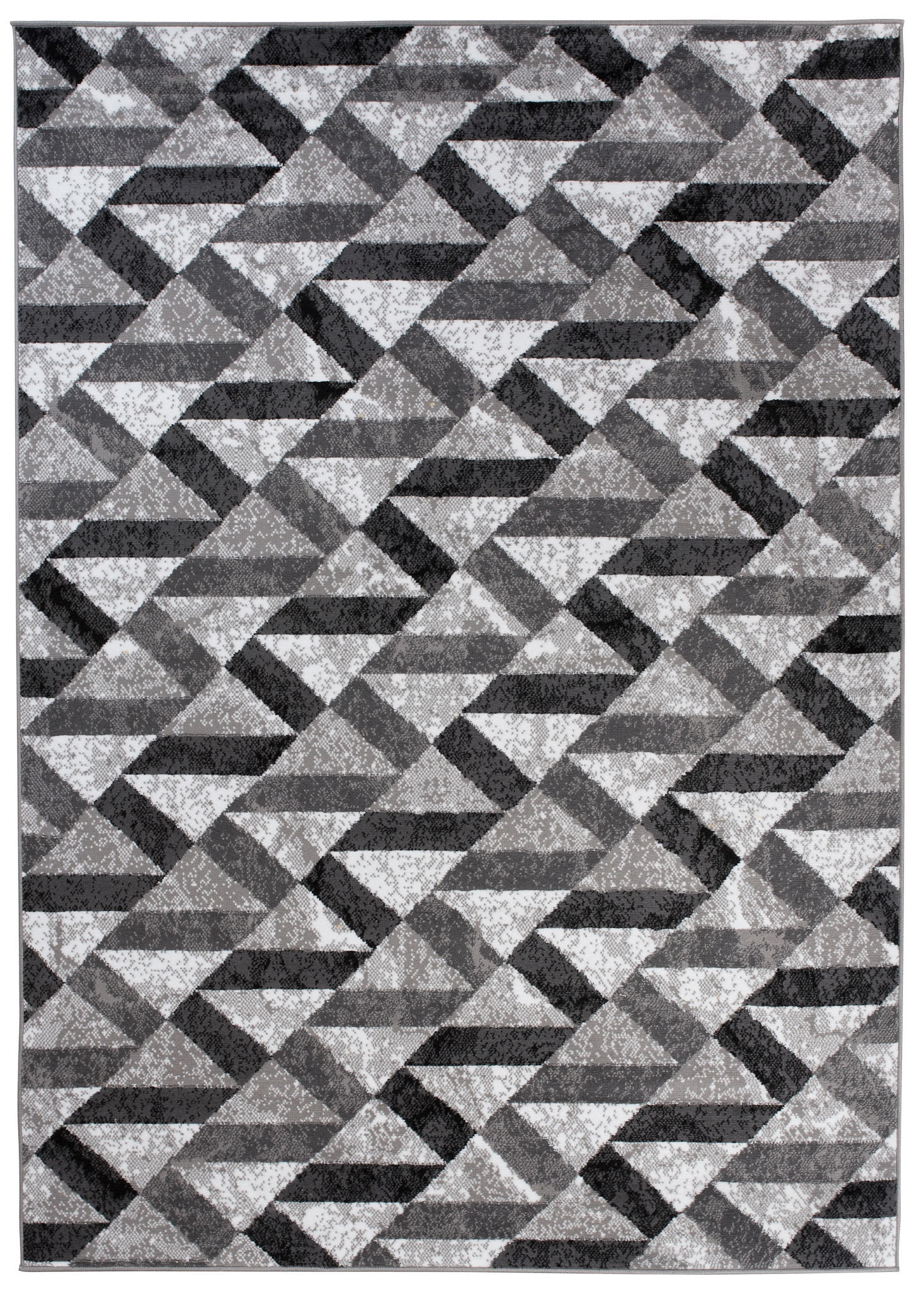 TEPPICH MAYA Creme Zig Zag Geometrisch 160/220 cm - Creme, Textil (160/220cm) - Tapiso