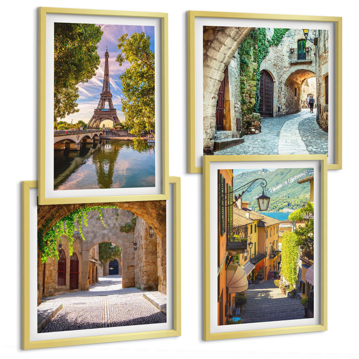 Tulup Bilder Gold 50x50 cm