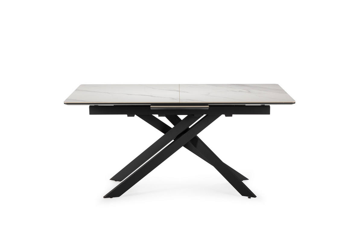 ESSTISCH Belma Weiß 160/89.5/76 cm - Weiß, Holz (160/89.5/76cm) - Drawer