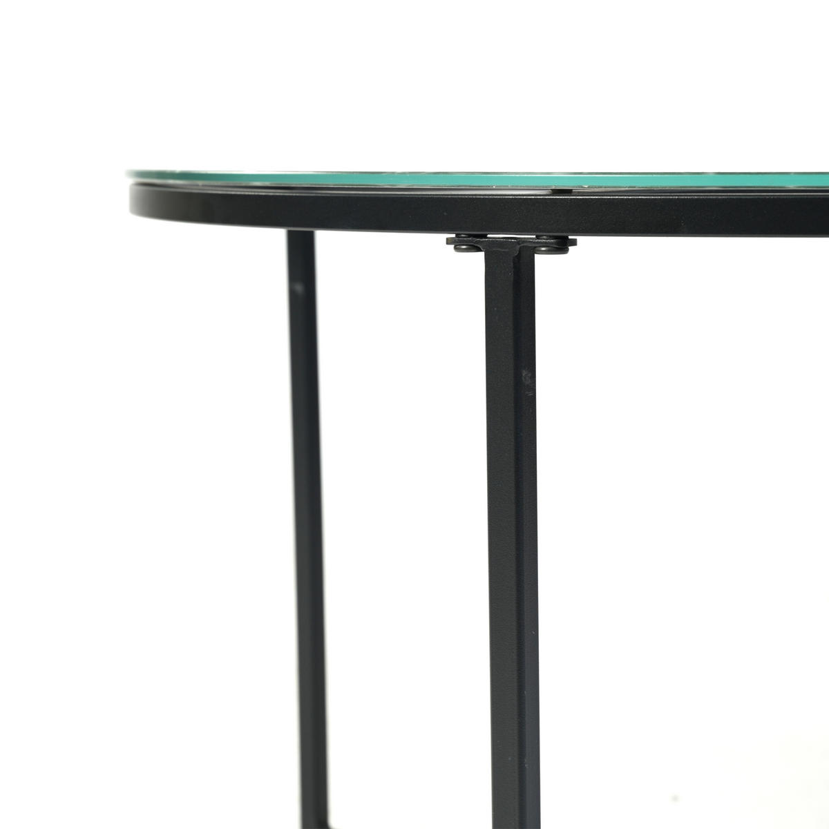 TV-SCHRANK 180 cm Mit LED-Beleuchtung, Glasfront, goldenen Metallfüßen Walnussfarben, Stauraum für Wohnzimmer - Walnussfarben, Holzwerkstoff (180/50/40cm) - Urban Meuble