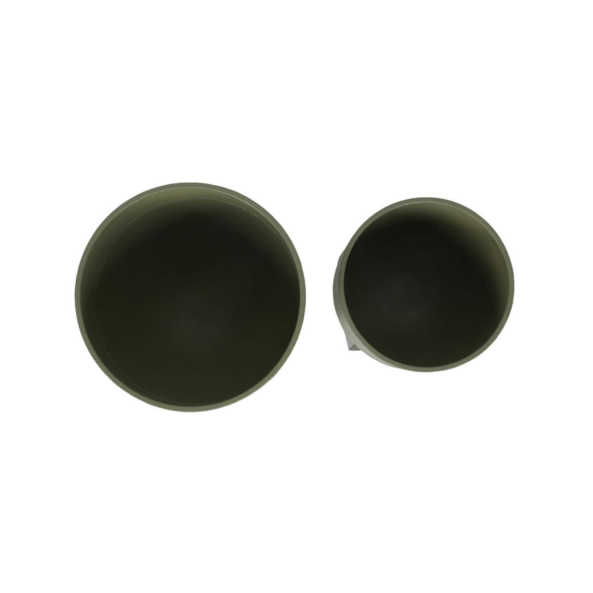 PFLANZENTOPF Grün 30/25/25 2er-Set - Grün, Metall (30cm) - Mobili Rebecca