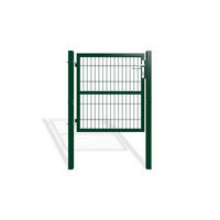 GITTERTOR Razo grün 1m H.100cm Metall - Grün, Metall (106/106cm) - Casanoov