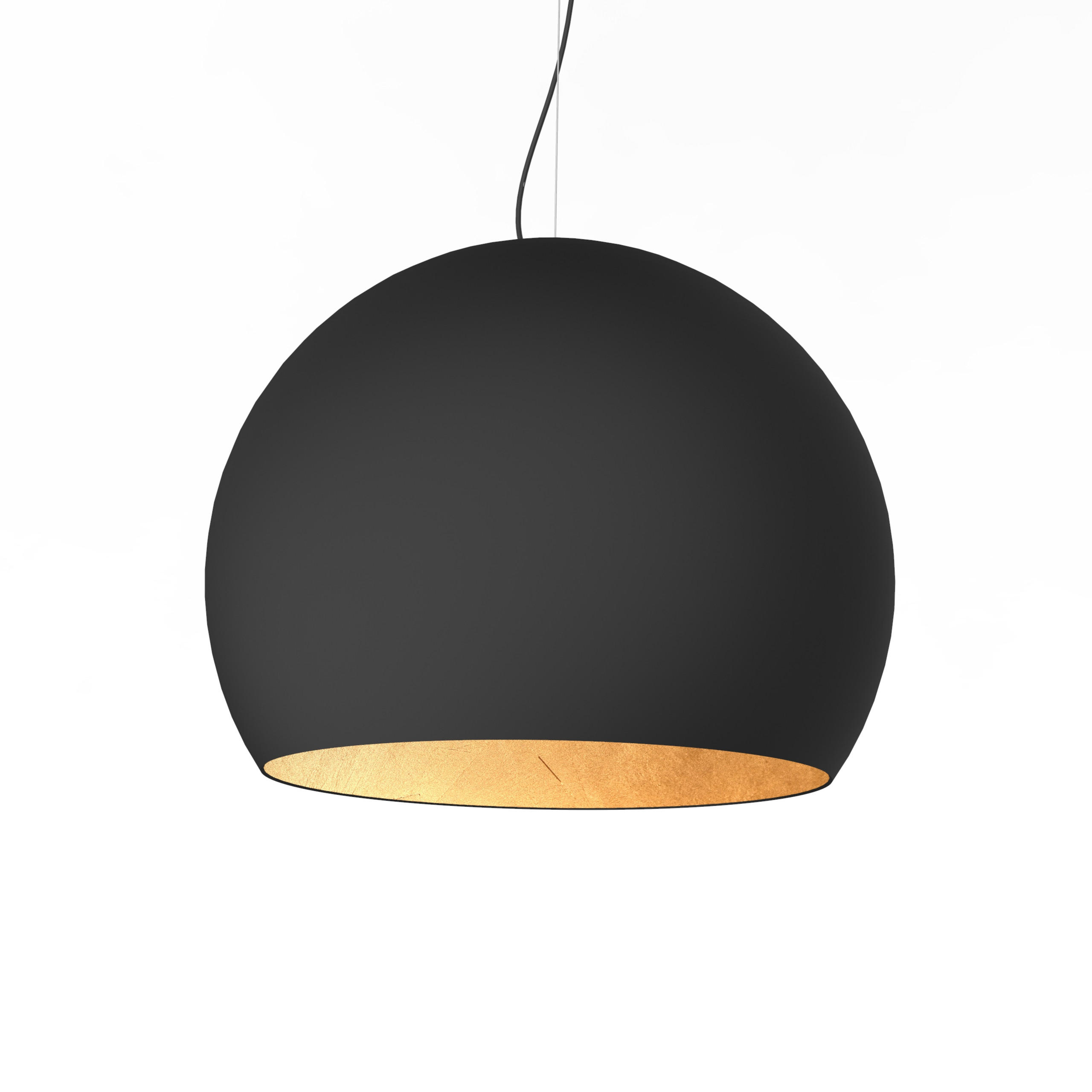HÄNGELEUCHTE - Goldfarben, Metall (50/50/40cm) - Lumicom