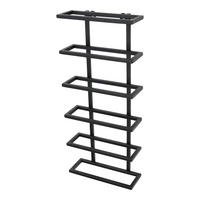 WEINREGAL Pinot Schwarz - Schwarz, Metall (27/62/11cm) - LOFT42