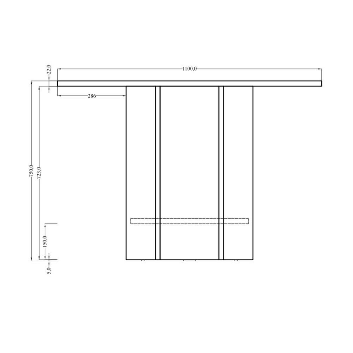 ESSZIMMERTISCH Hexa Beige Cappuccino rund 110 cm - Beige, Holzwerkstoff (110/110/75cm) - Selsey