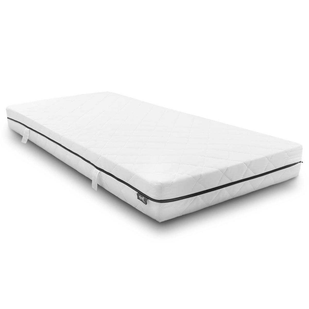 FEDERKERNMATRATZE Superior 90x200 cm - Weiß, Textil (90/200cm) - Sleezzz