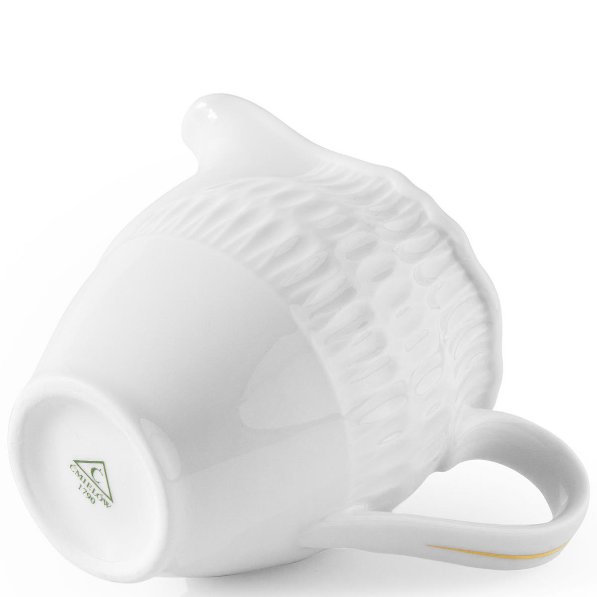 MILCHKÄNNCHEN CMIELOW SOFIA GOLDRAND aus Porzellan - Weiß, Keramik (0.25L) - KONSIMO®