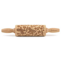 TEIGROLLE Schmetterlinge, junior, 23 cm, Buchenholz - Braun, Holz (23cm) - Folkroll
