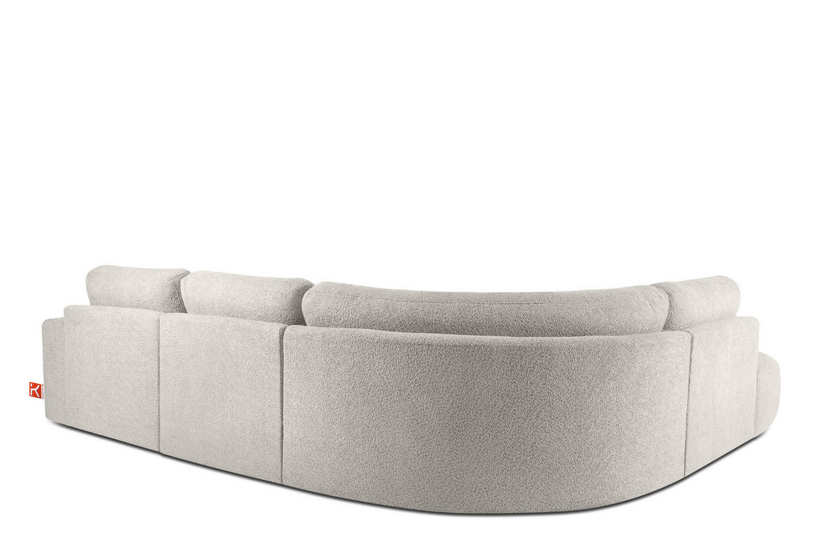 ECKSOFA LINKS ZUCCO, Braun - Braun, Holz/Holzwerkstoff (304/293cm) - KONSIMO®