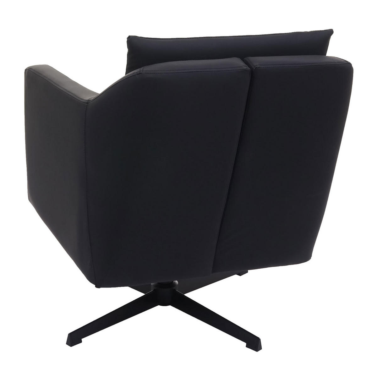 RELAXSESSEL H93B Schwarz - Schwarz, Textil (72/87/85cm) - MCW