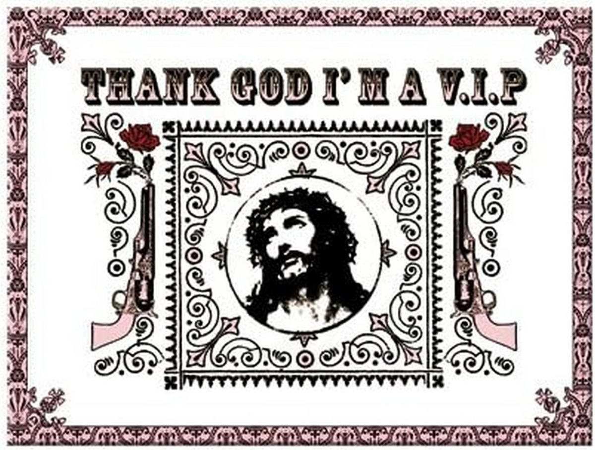 MAGNET 6/8 cm Thanks God... - Multicolor, Metall (8/6/0.1cm) - Nostalgic-Art