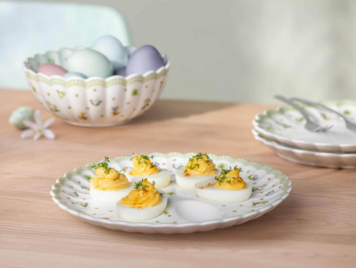 EIERTELLER Easter Delight grün ø 24,2 cm - Grün, Keramik (24.2/3.2/24.2cm) - Villeroy & Boch