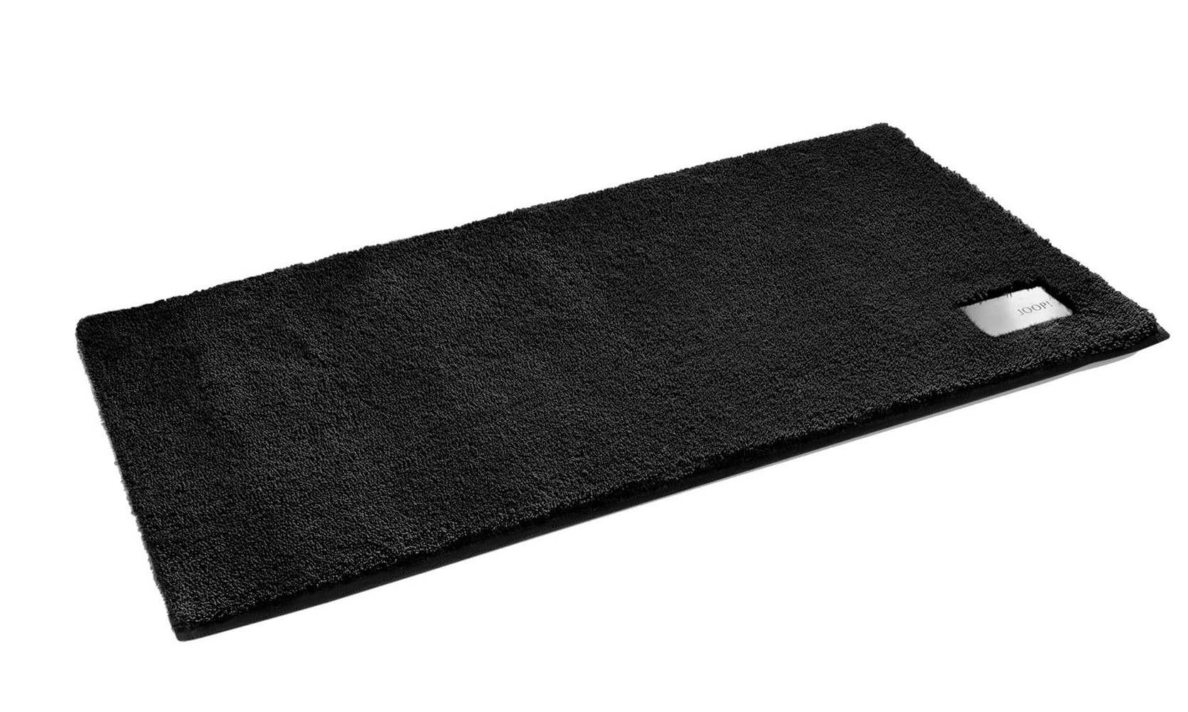 BADTEPPICH Luxury schwarz-45 x 90 cm - Schwarz, Textil (45/90cm) - Joop!