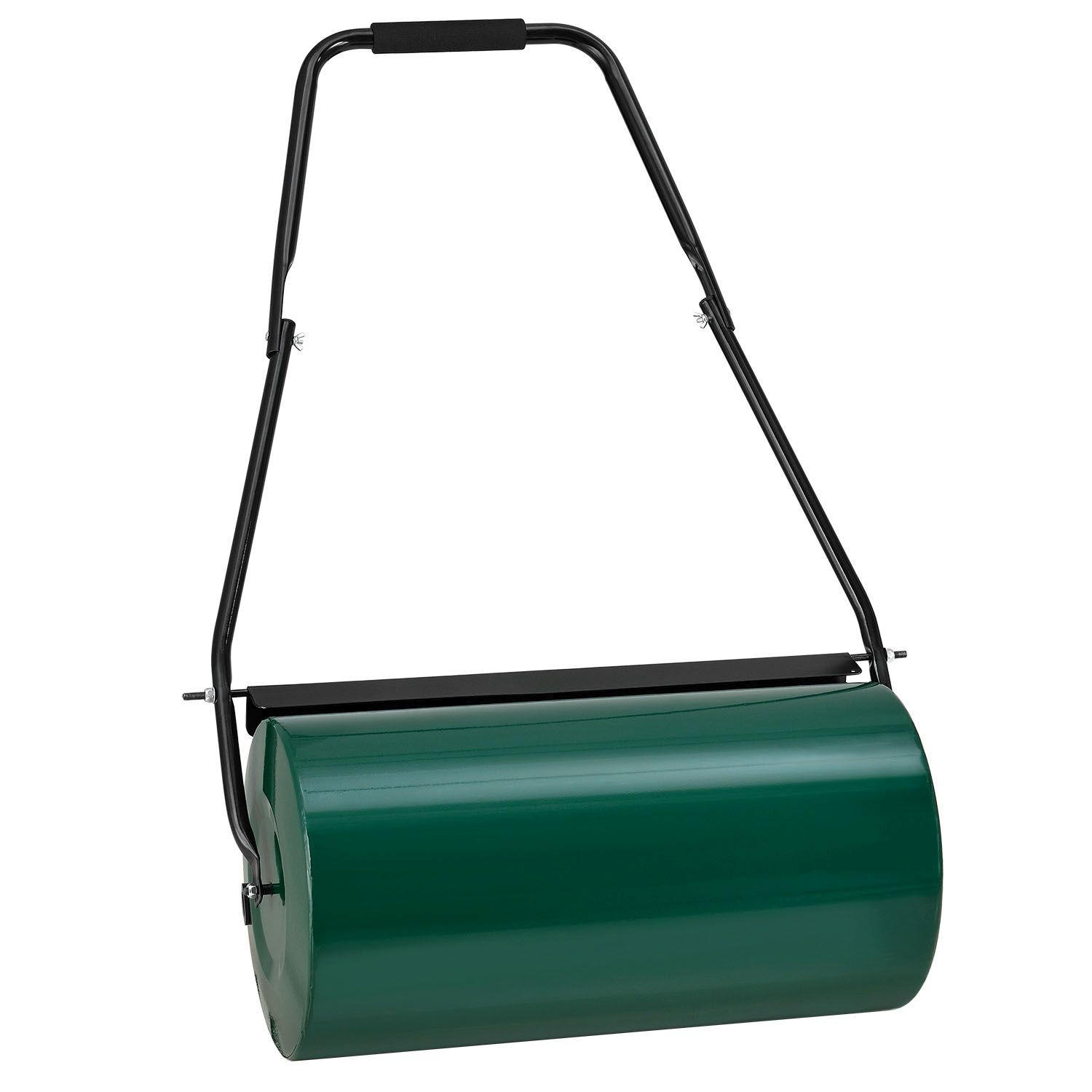 RASENWALZE Fritz Metall 48 L befüllbar - Grün, Metall (60/110/32cm) - Juskys