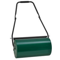 RASENWALZE Fritz Metall 48 L befüllbar - Grün, Metall (60/110/32cm) - Juskys