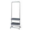 GARDEROBENSTÄNDER Kumad - Dunkelgrau, Metall (58/174.5/36cm) - [en.casa]