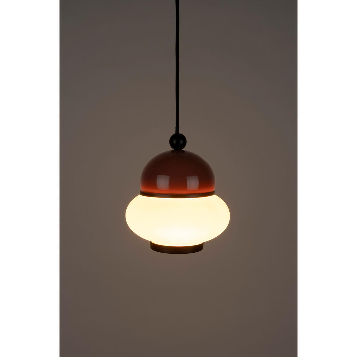 PENDELLEUCHTE Bumble Rot S - Rot, Metall (17.6/17.5/18cm) - Zuiver