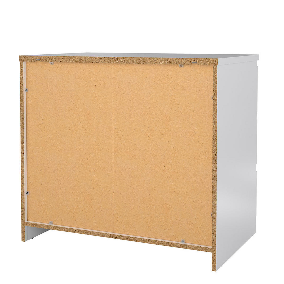 KOMMODE, Naia, Weiß, Holzwerkstoff, 77 x 50 x 68 cm - Weiß, Holzwerkstoff (77/68/50cm) - ebuy24